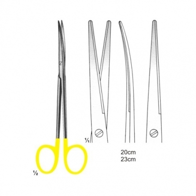 Scissors with Tungsten Carbide Inserts